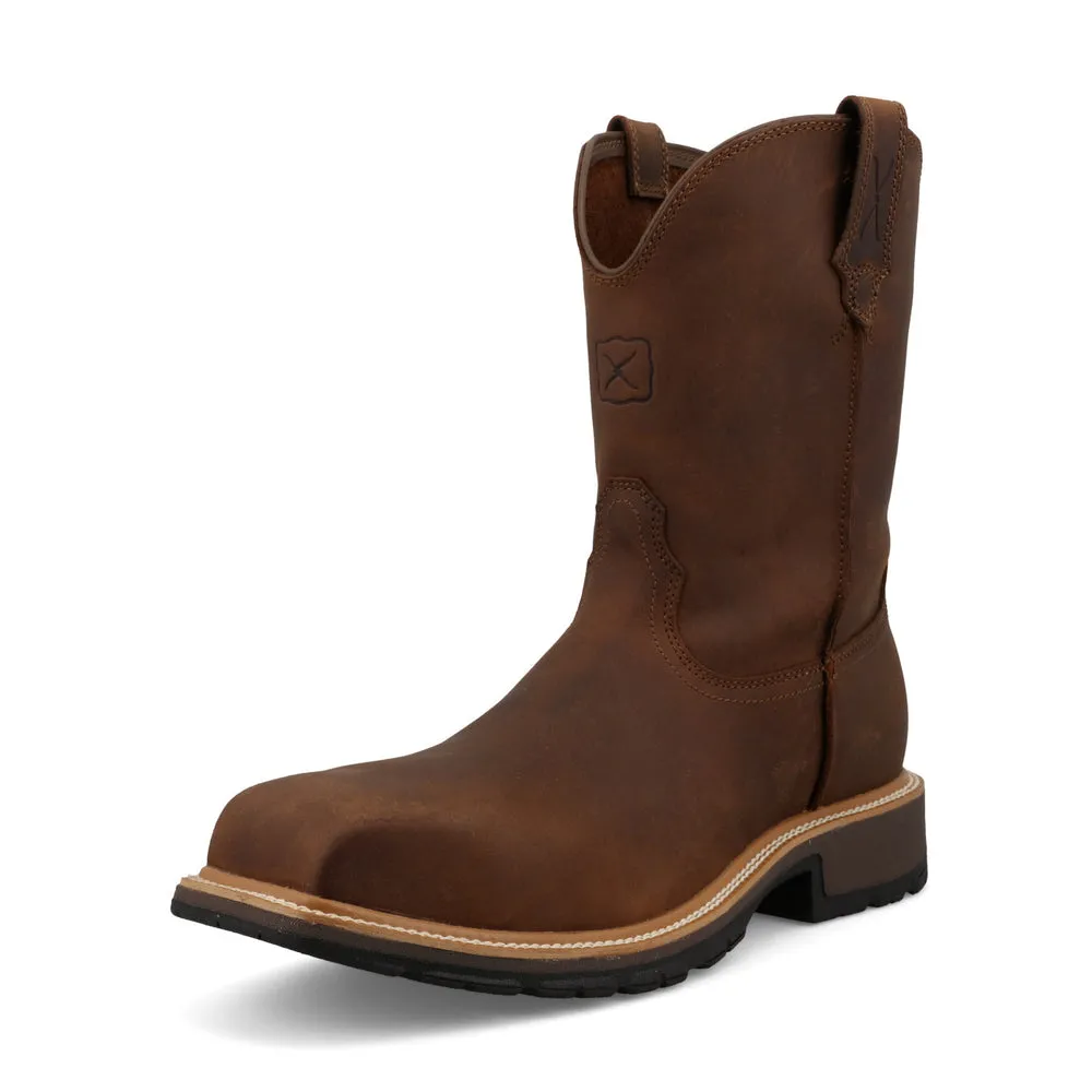 Twisted X 10″ Cowboy Work Boot Dark Brown